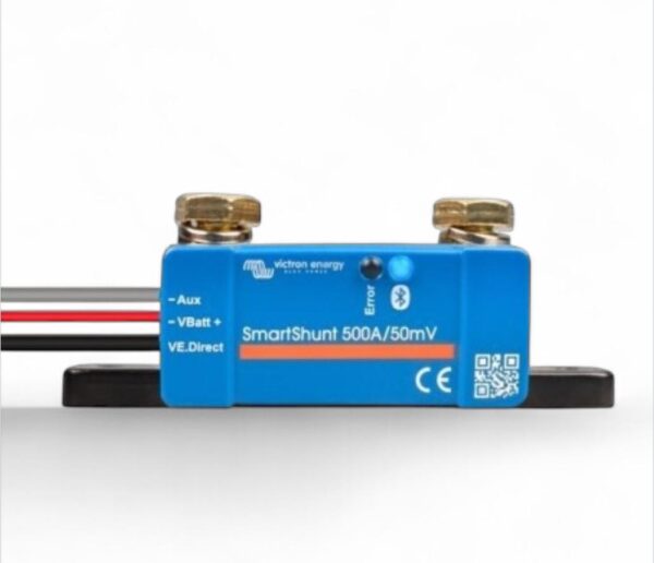 Victron SmartShunt 500A – Il monitor batteria Bluetooth compatto e smart