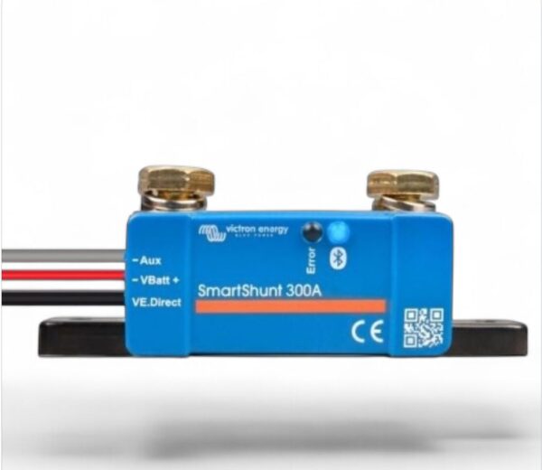 Victron SmartShunt 300A – Il monitor batteria Bluetooth compatto e smart
