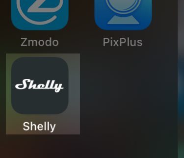 step 4 - apri app shelly cloud